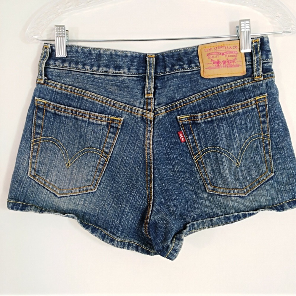 Levis Denim Jean Booty Shorts Juniors Size 5